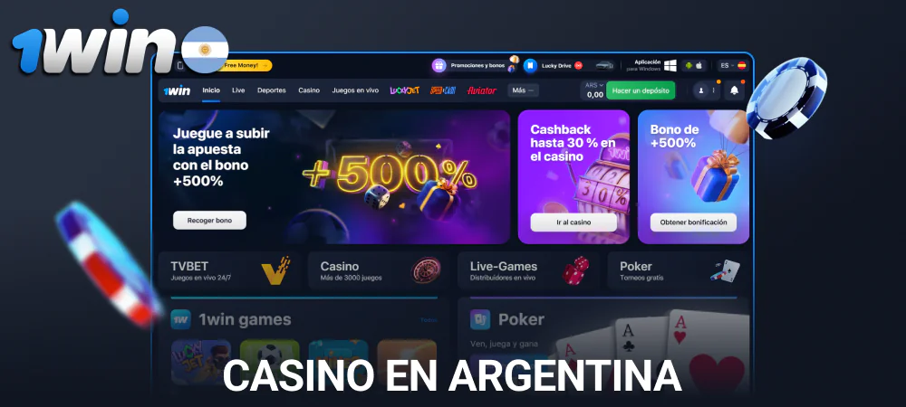 Casino online 1Win en Argentina